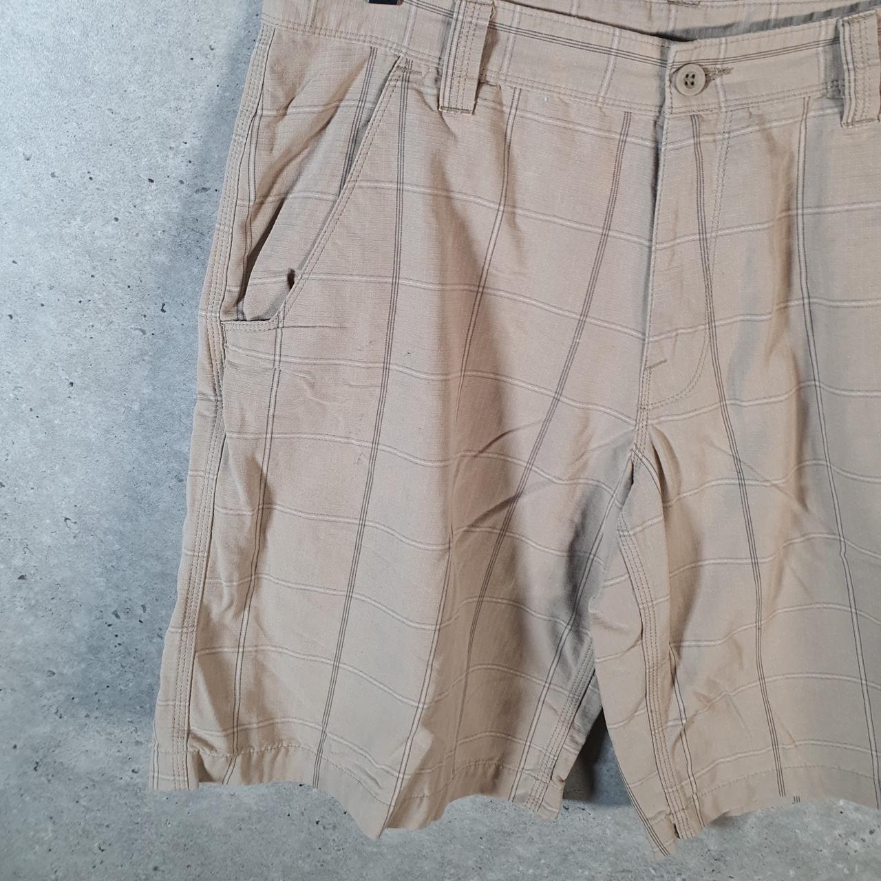 Vintage The North Face TNF Shorts Jorts Chino Cargo Men’s W36 Brown Baggy Cotton