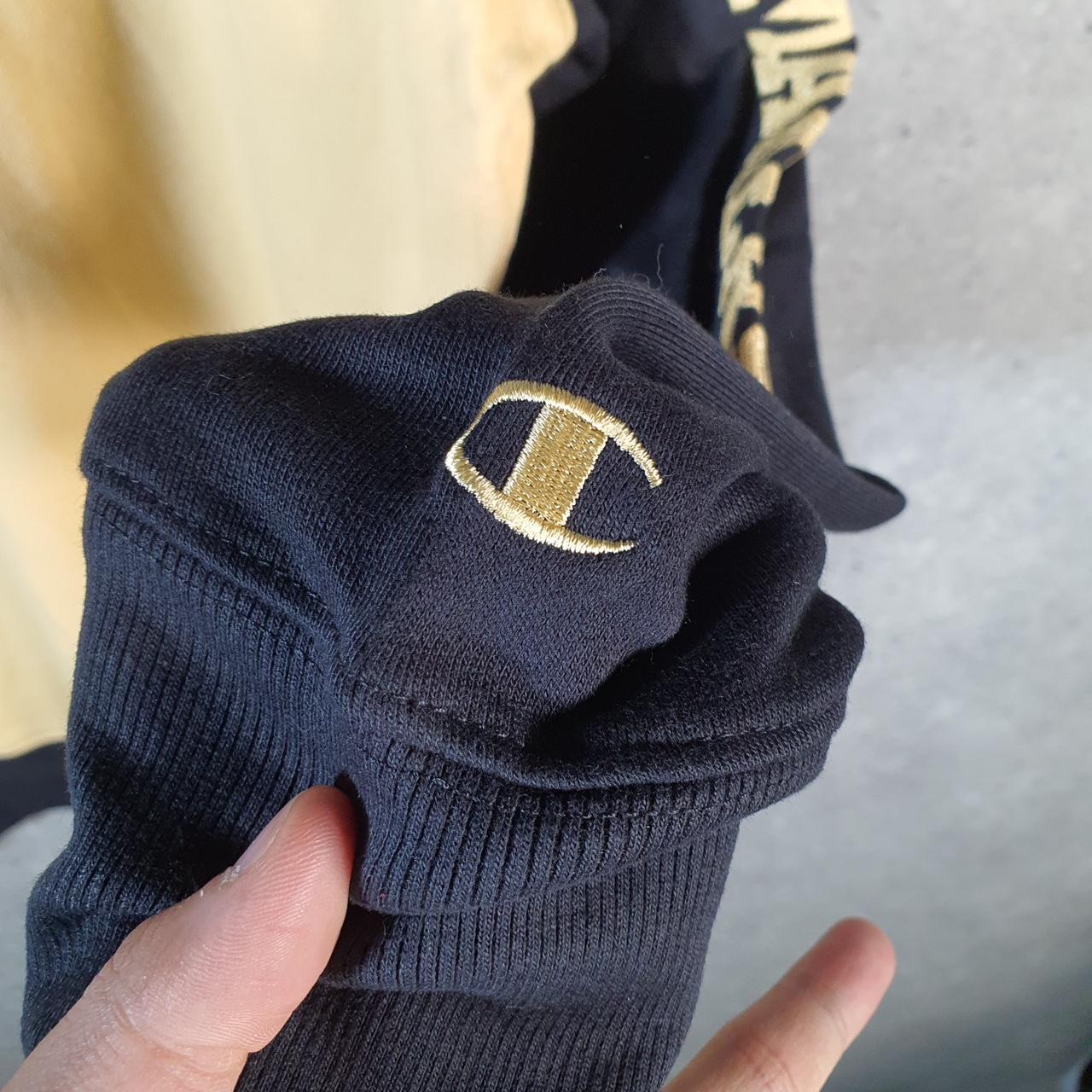 Vintage Champion Purdue Boilermakers Sweatshirt Mens Medium Black USA Embroidered