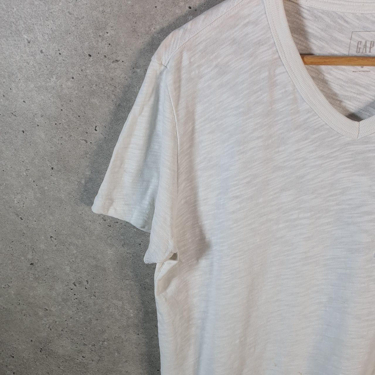 Vintage Gap T Shirt Men’s Medium Grey Standard Fit Casual Blank