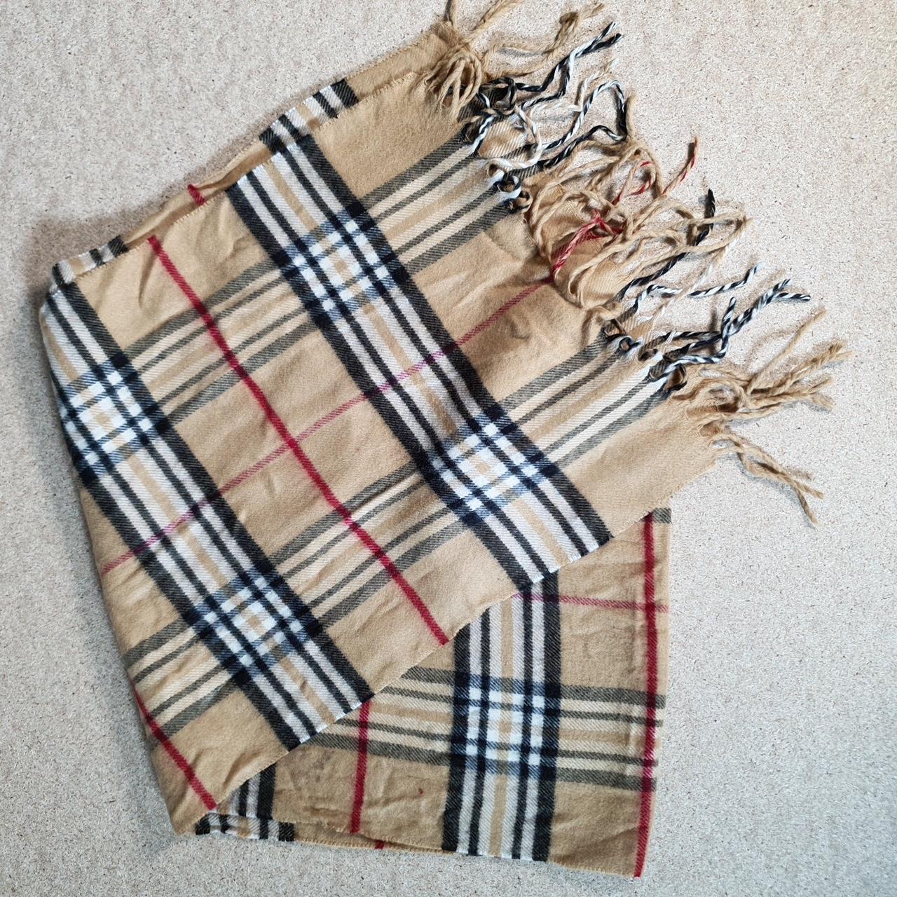 Cashmere Tartan Nova Check Checkered Scarf