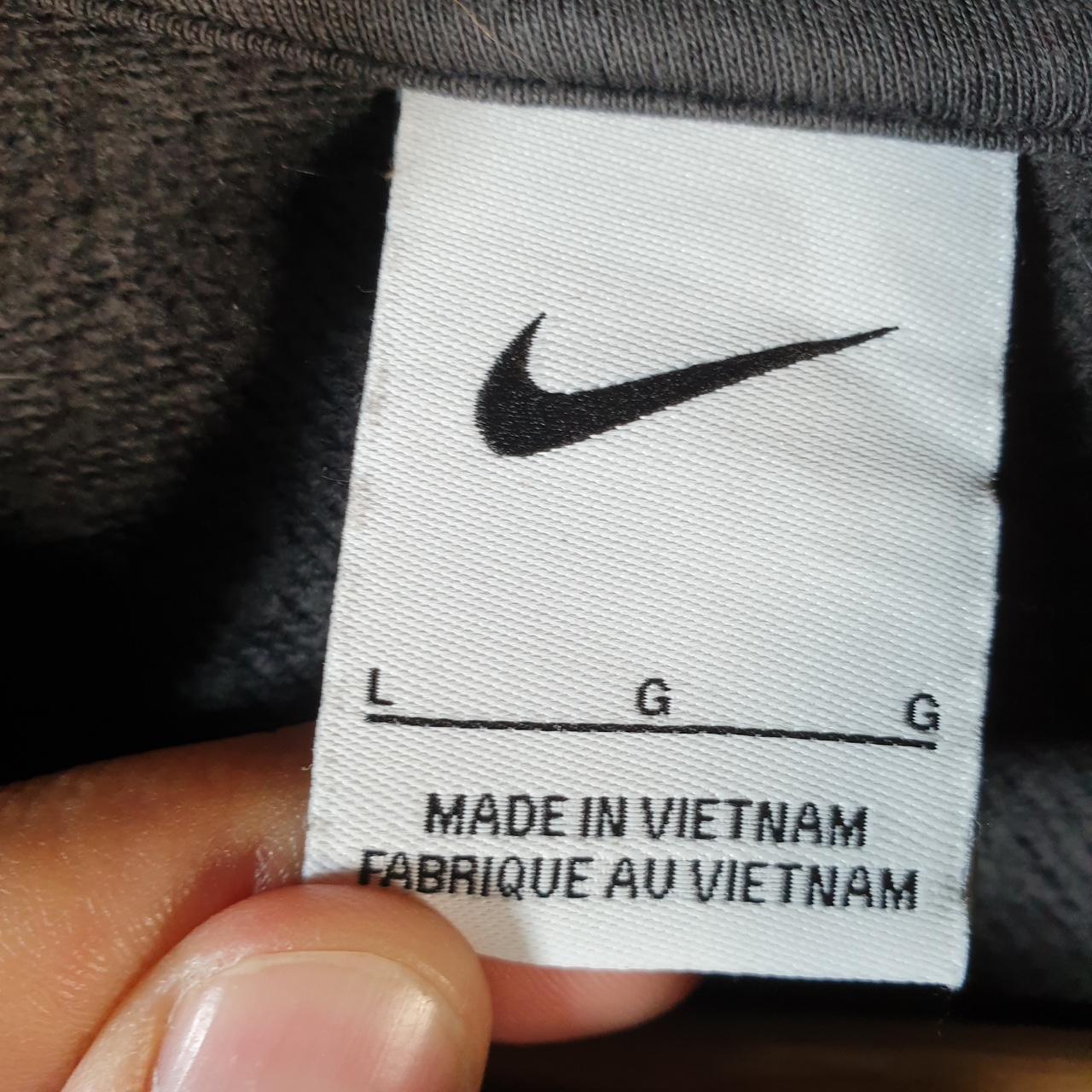 Vintage Nike Club Hoodie Men’s Large Grey Swoosh Y2K Pullover