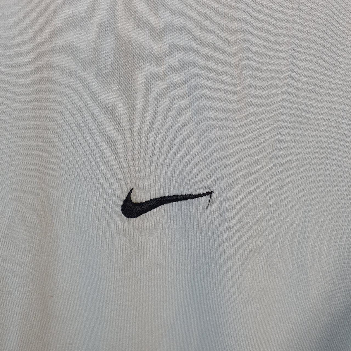 Vintage Nike Fit Dry T Shirt Womens Large White Sports Swoosh Athletic