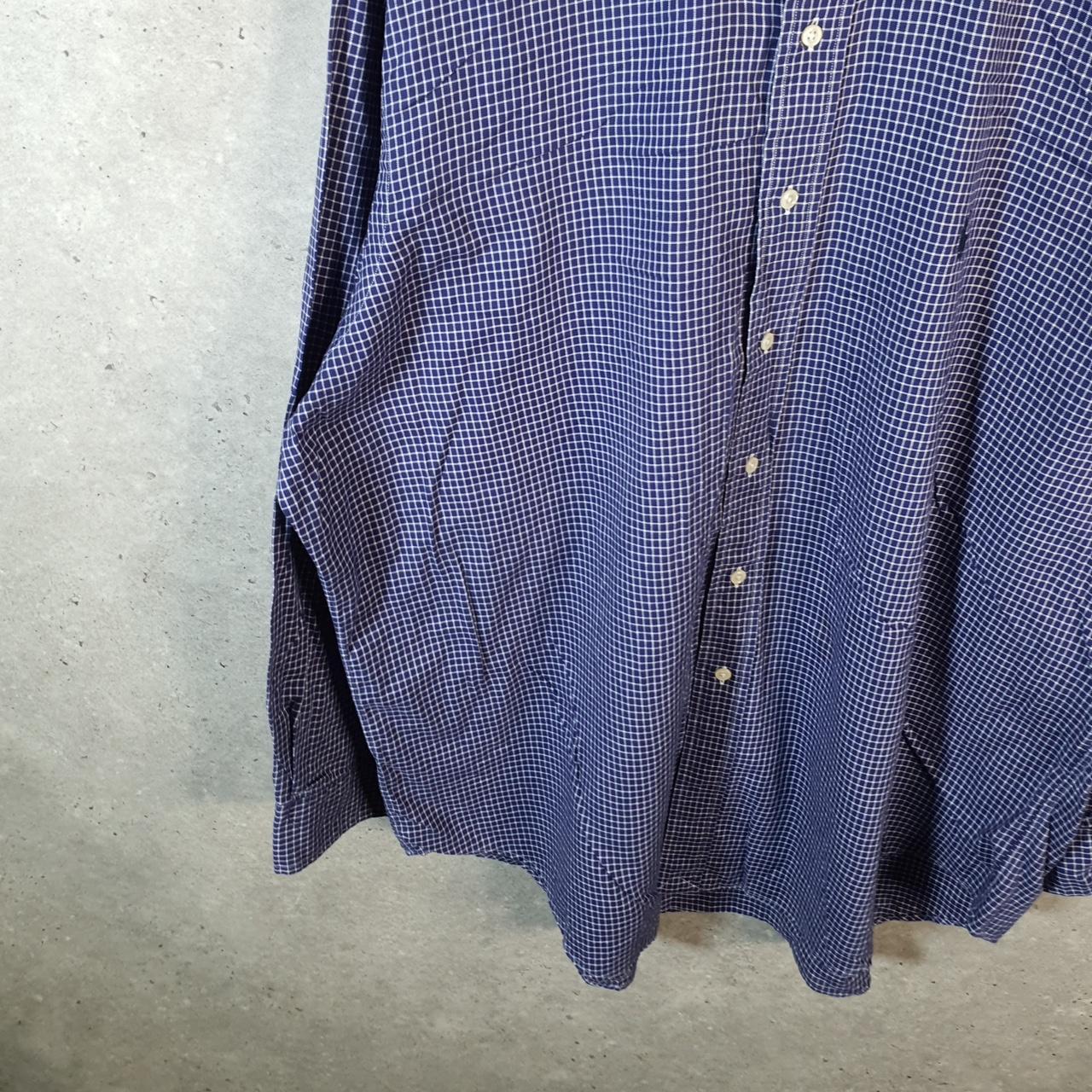 Vintage Ralph Lauren Button Down Shirt Men’s 2XL Checkered Yarmouth Fit Pony Cotton