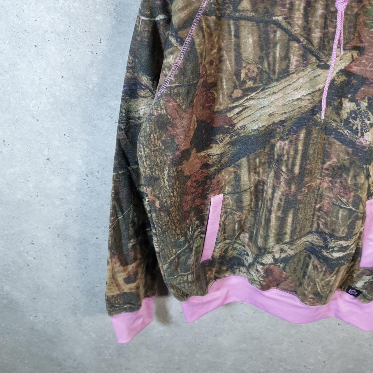 Vintage Yukon Gear RealTree Camouflage Hoodie Womens Medium Brown Huntings
