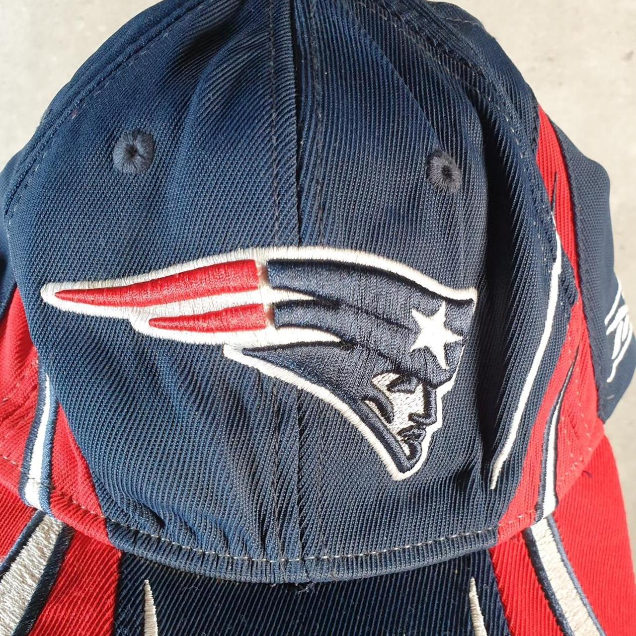 Vintage NFL Reebok New England Patriots Cap Men’s USA Spellout Athletic C8530