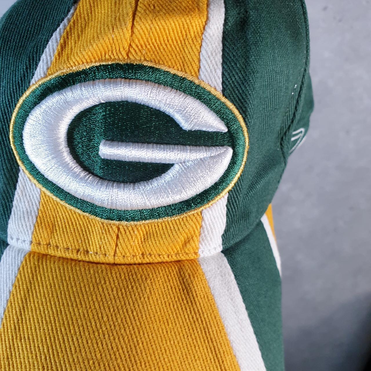 Vintage Reebok NFL Green Bay Packers Cap Men’s USA Spellout Athletic C8537