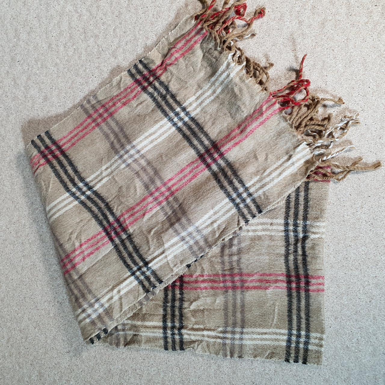 Tartan Nova Check Checkered Scarf