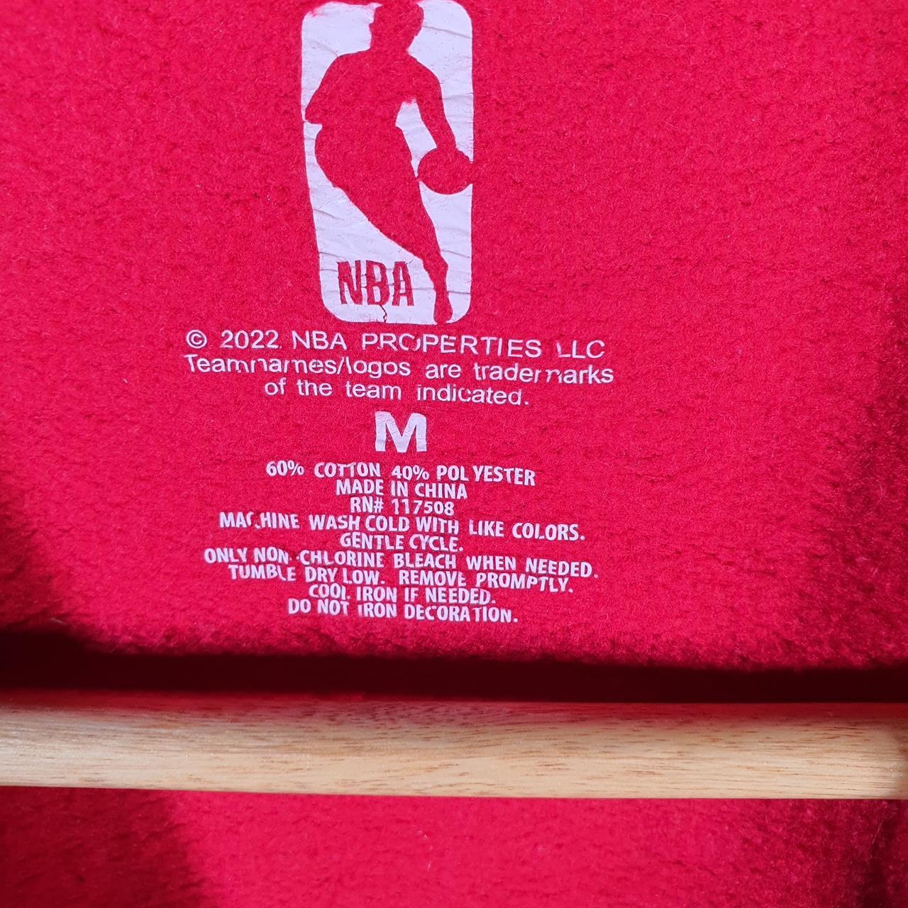 Vintage NBA Chicago Bulls Knit Sweater Men’s Medium Red Y2K Pullover American