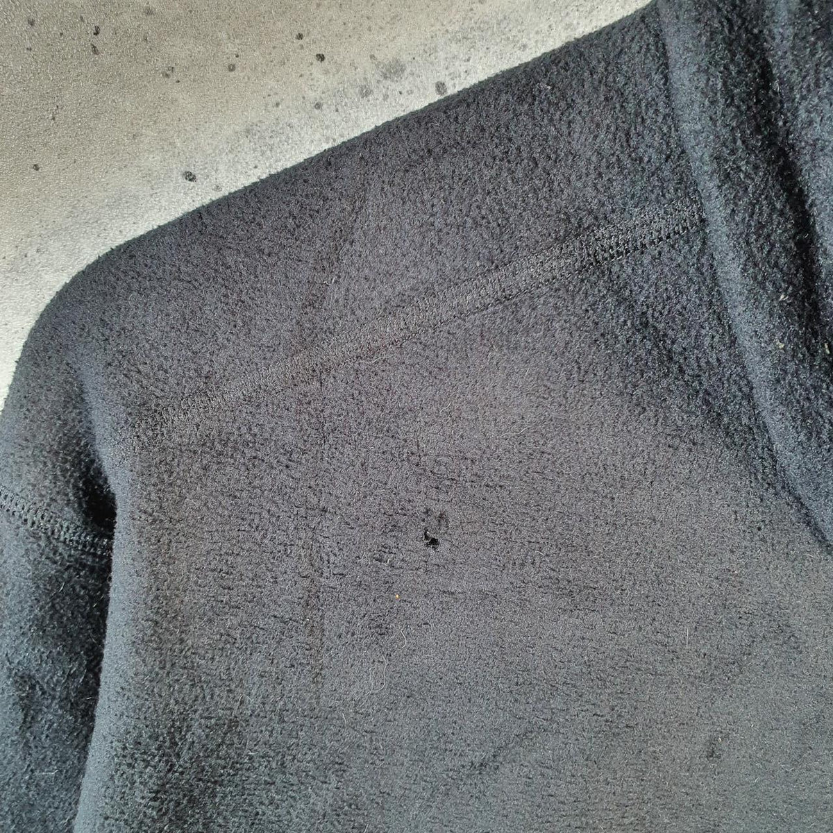 Vintage Patagonia Micro D Fleece Full Zip Sweatshirt Mens XL Black