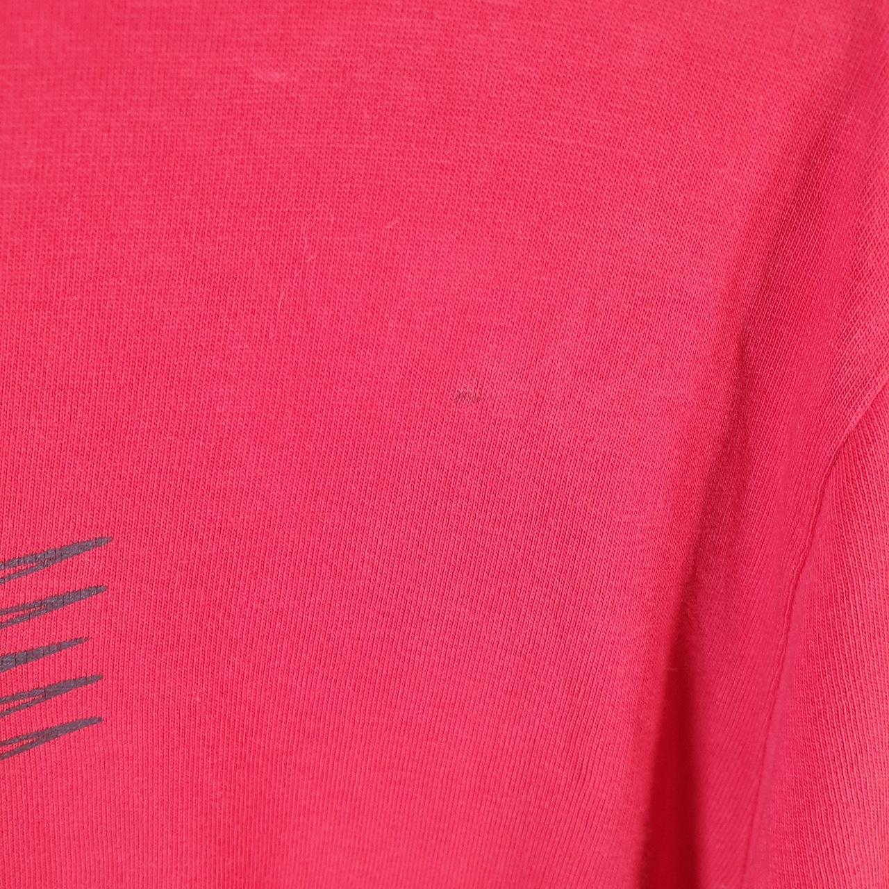 Vintage Nike T Shirt Men’s XL Red Printed Single Swoosh Logo Athletic C8289