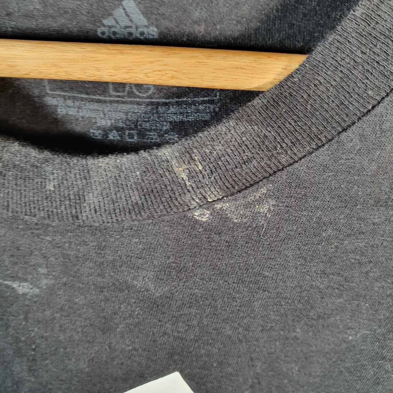 Vintage Adidas Amplifier T Shirt Men’s Large Black Three Stripes Logo Athletic