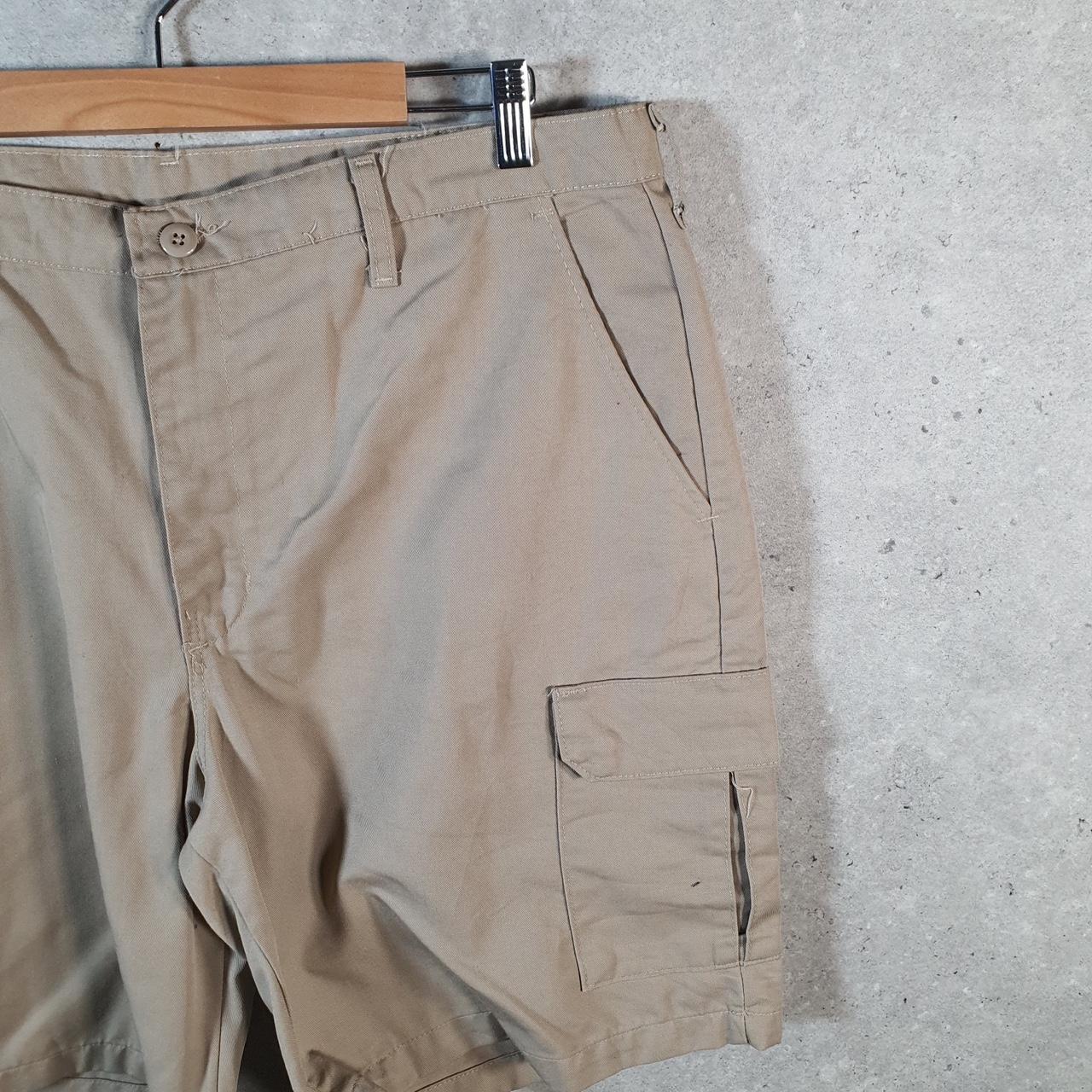 Vintage Red Kap Chino Shorts Jorts Cargo Men’s W38 Brown Baggy Cotton A4453