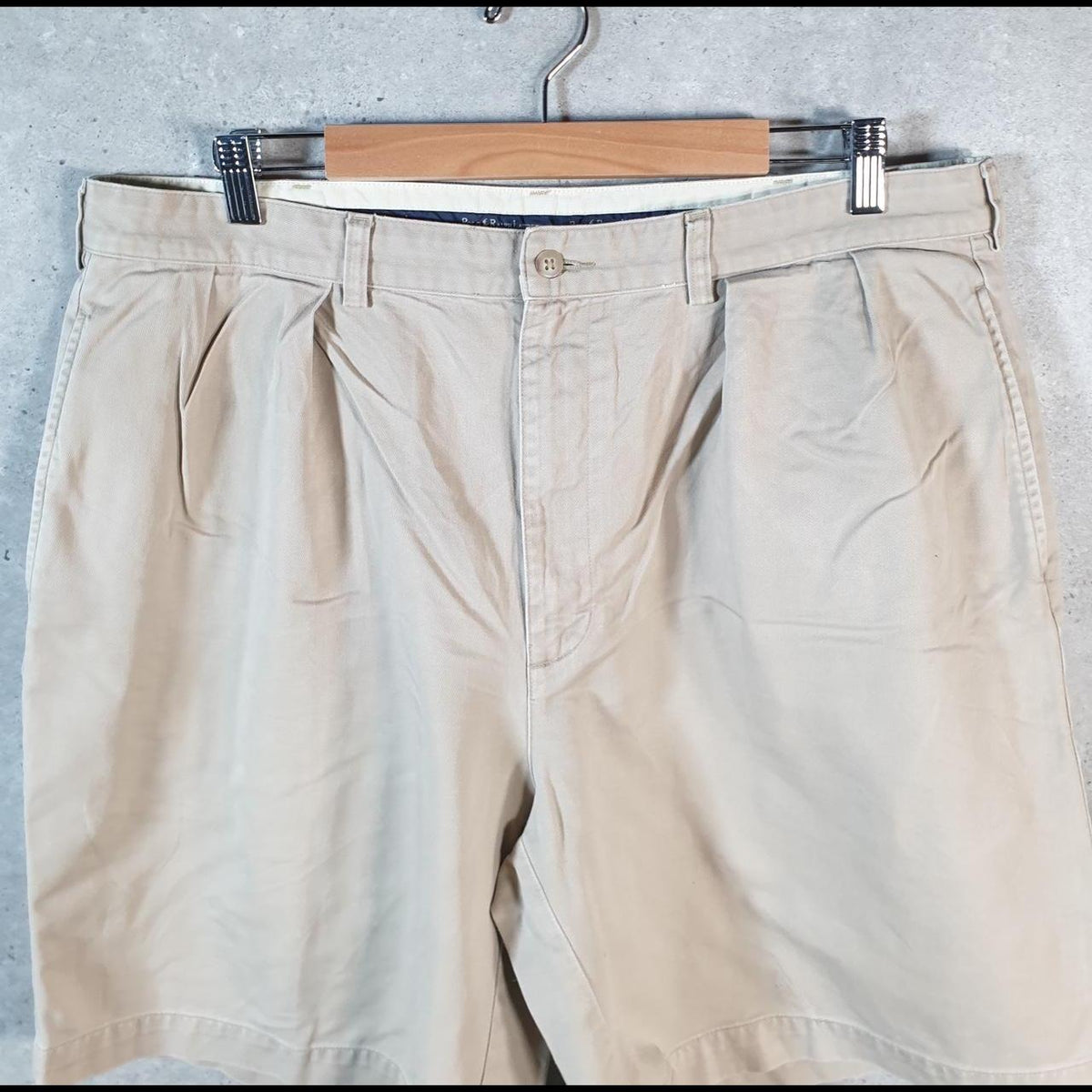Vintage Ralph Lauren Polo Shorts Jorts Chino Cargo Men’s W38 Brown Baggy Cotton