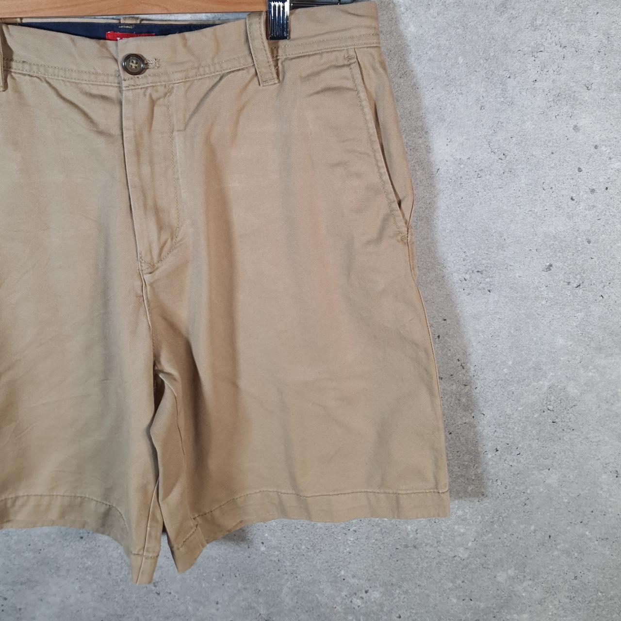 Vintage Izod Golf Chino Shorts Jorts Cargo Men’s W32 Brown Baggy Cotton