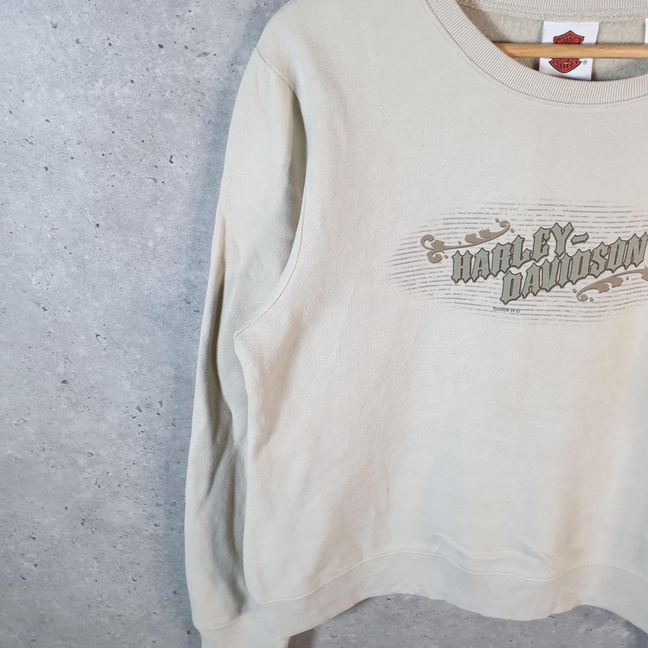 Vintage Harley Davidson Louisville Bluegrass 2006 Ky Sweatshirt Womens XL Brown