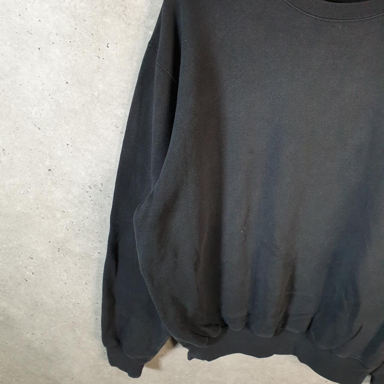 Vintage Ralph Lauren Polo Sweatshirt Men’s Medium Black Cotton Pullover Pony