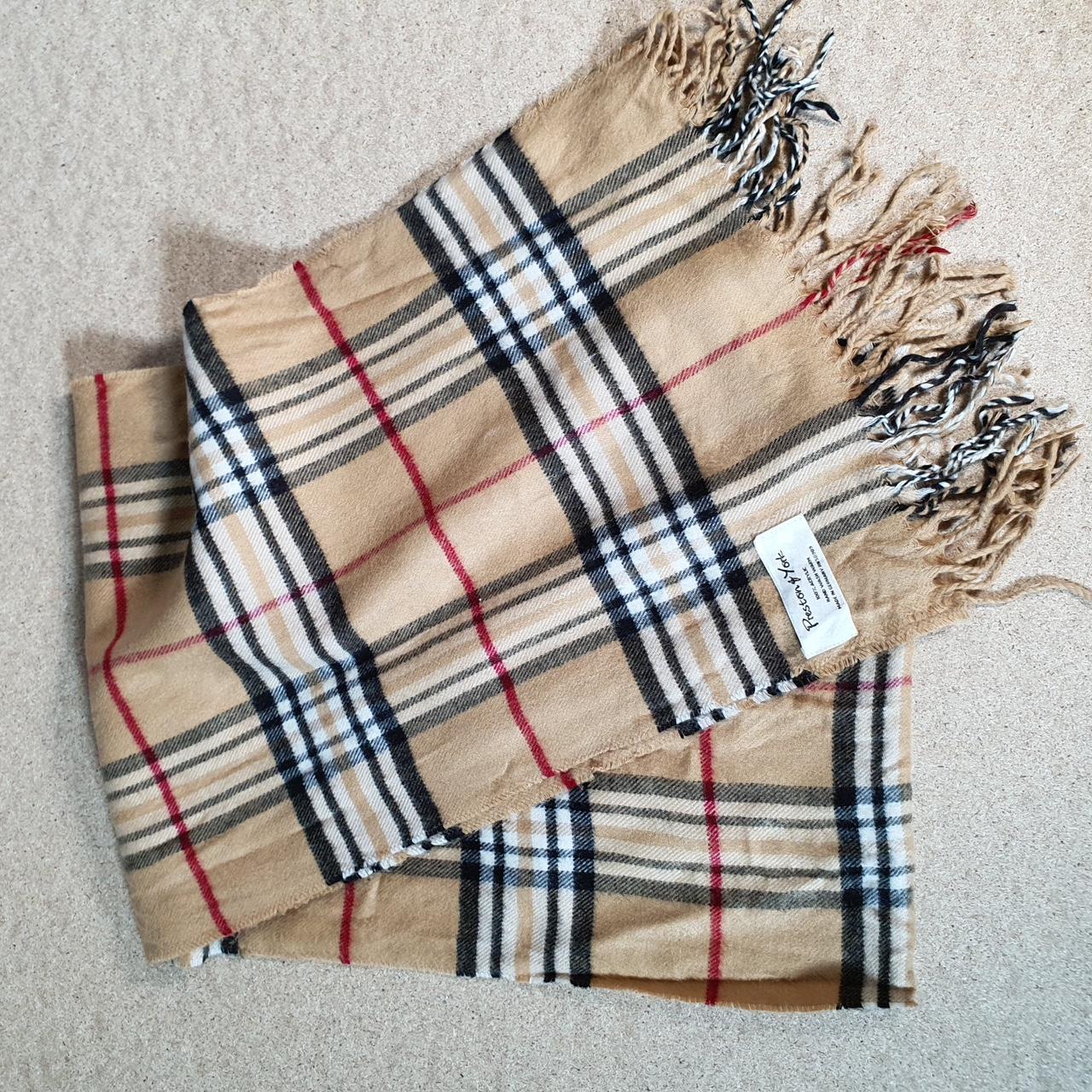Tartan Nova Check Checkered Scarf