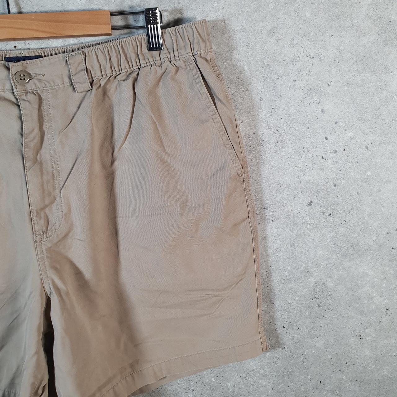 Vintage Dockers Chino Shorts Jorts Cargo Men’s W38 Brown Baggy Cotton A4432