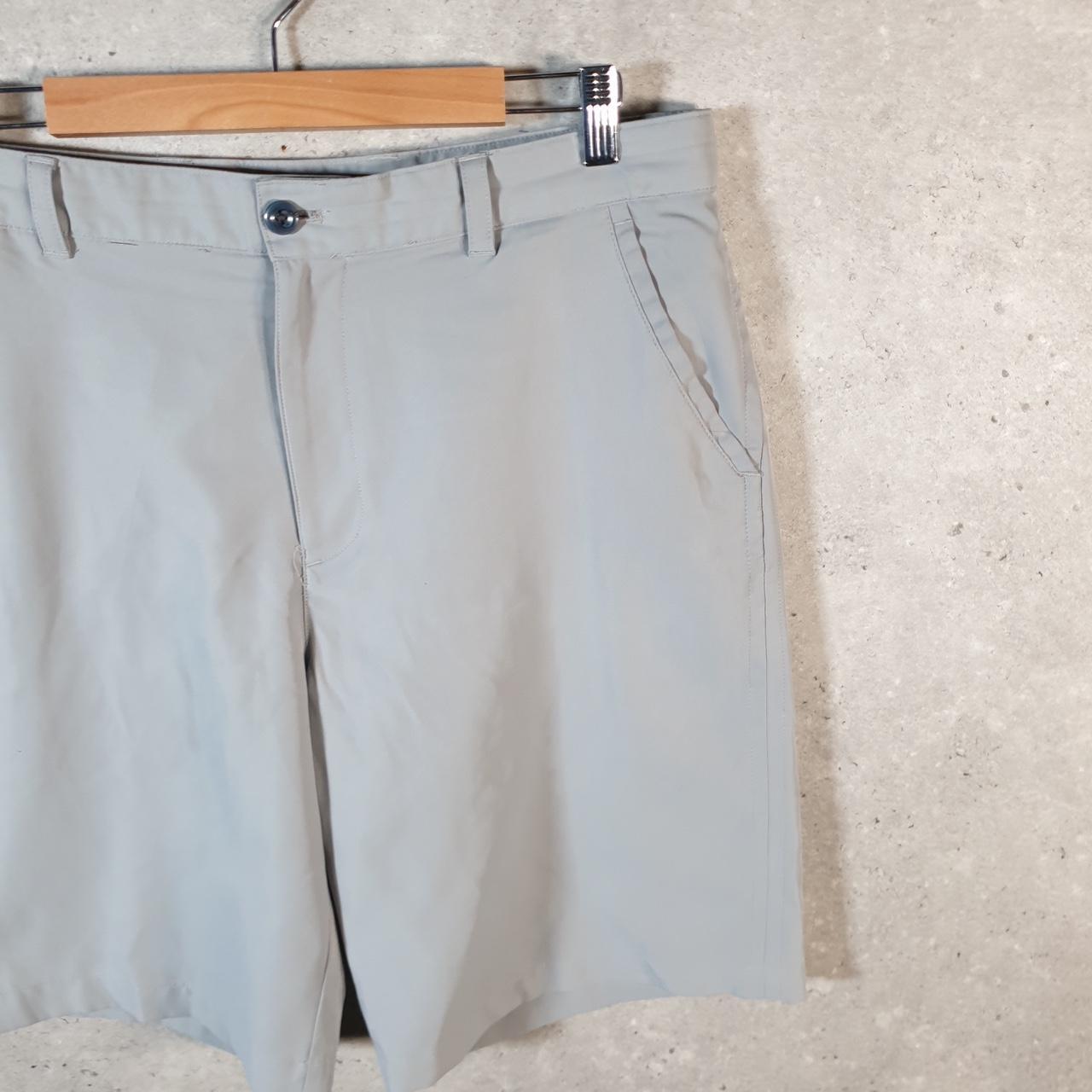 Vintage Izod Shorts Jorts Cargo Men’s W36 Grey Baggy Cotton
