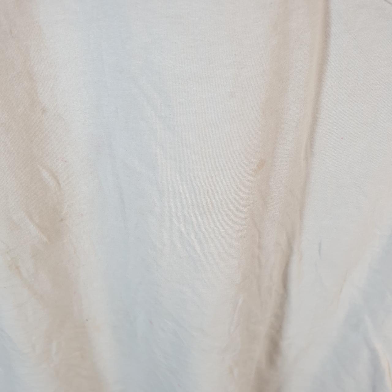 Vintage Vans Off the Wall Beer USA Flag T Shirt Men’s Medium White Custom Fit Casual