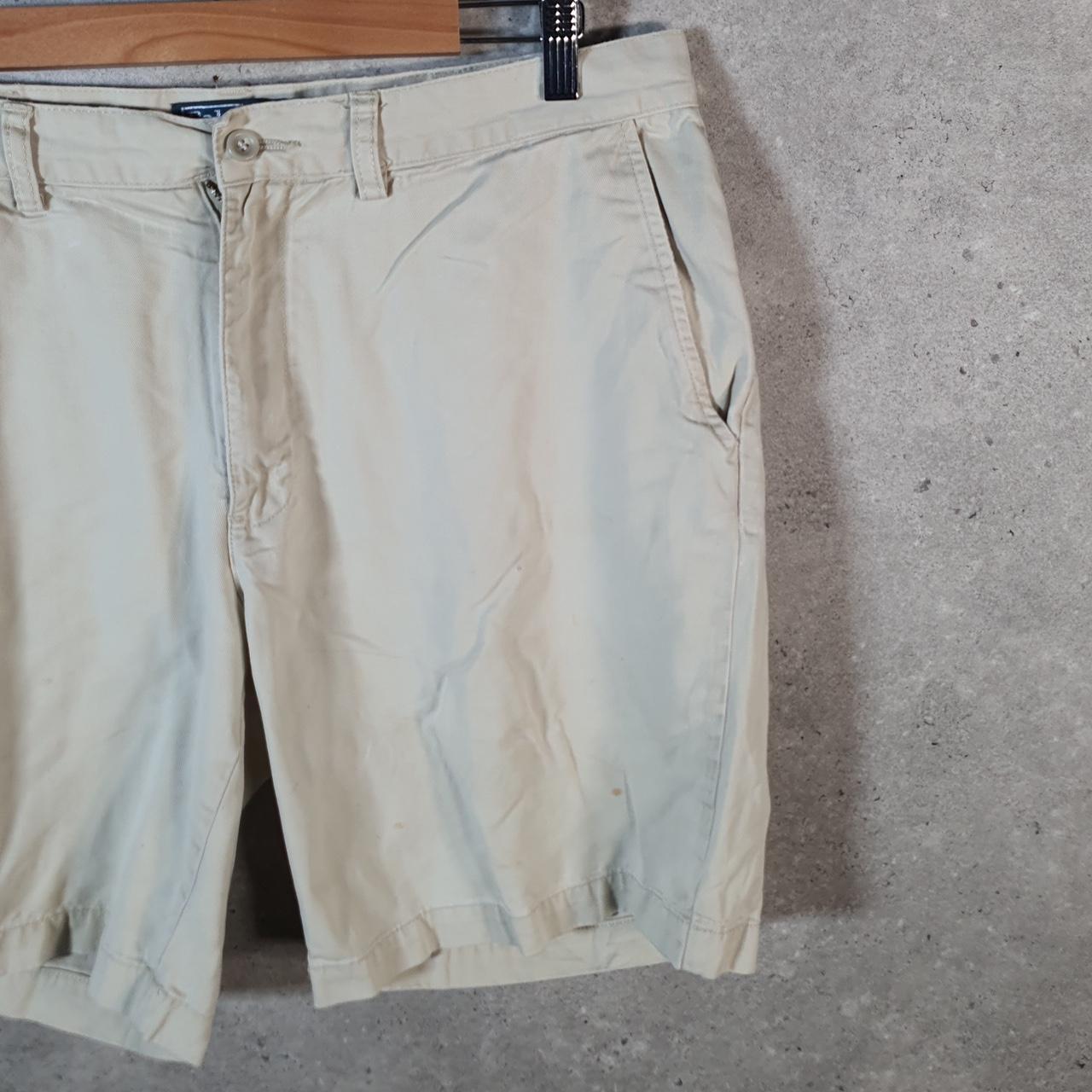 Vintage Ralph Lauren Polo Shorts Jorts Chino Cargo Men’s W35 Brown Baggy Cotton