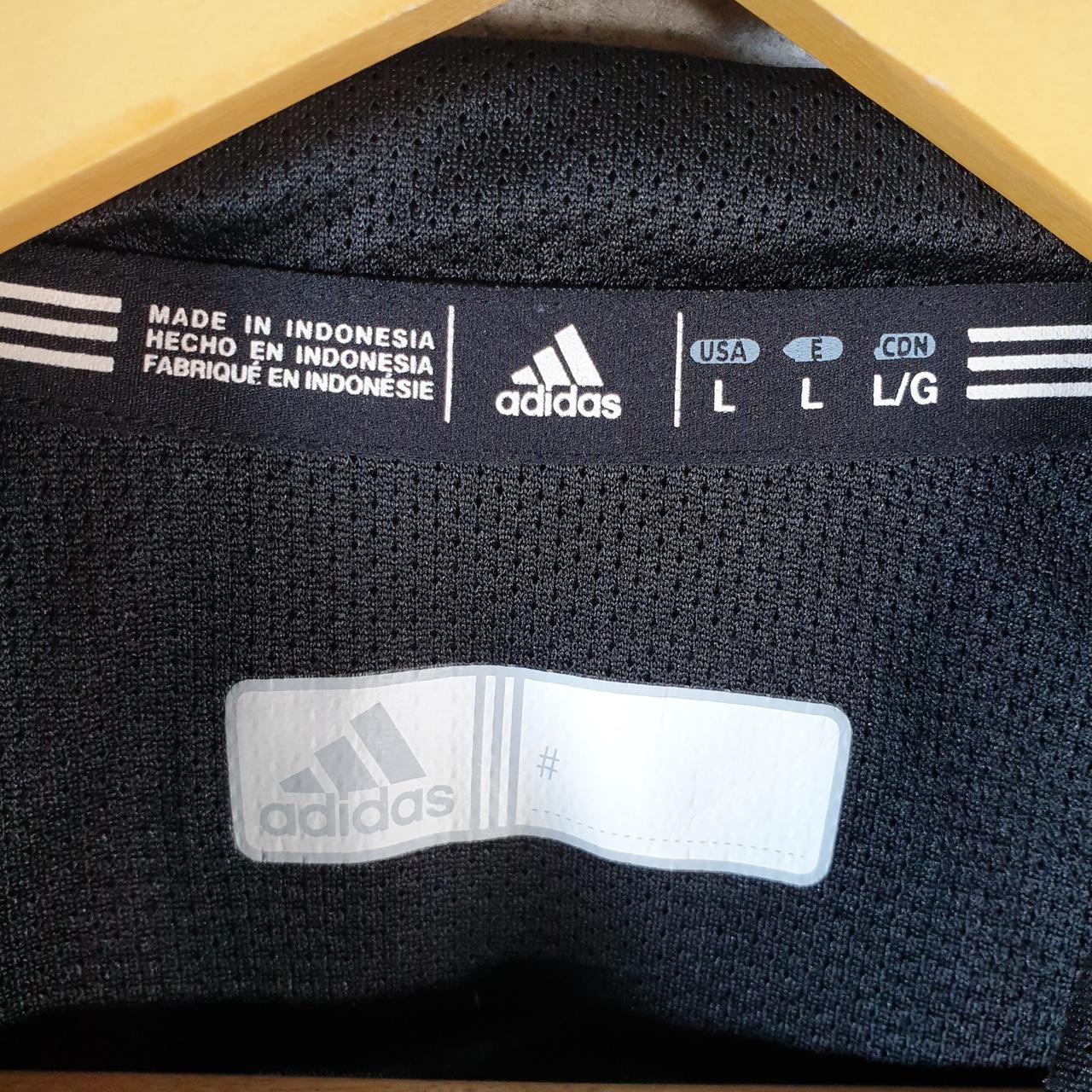 Vintage Adidas Windbreaker Track Jacket Mens Large Grey USA Three Stripes Full Zip