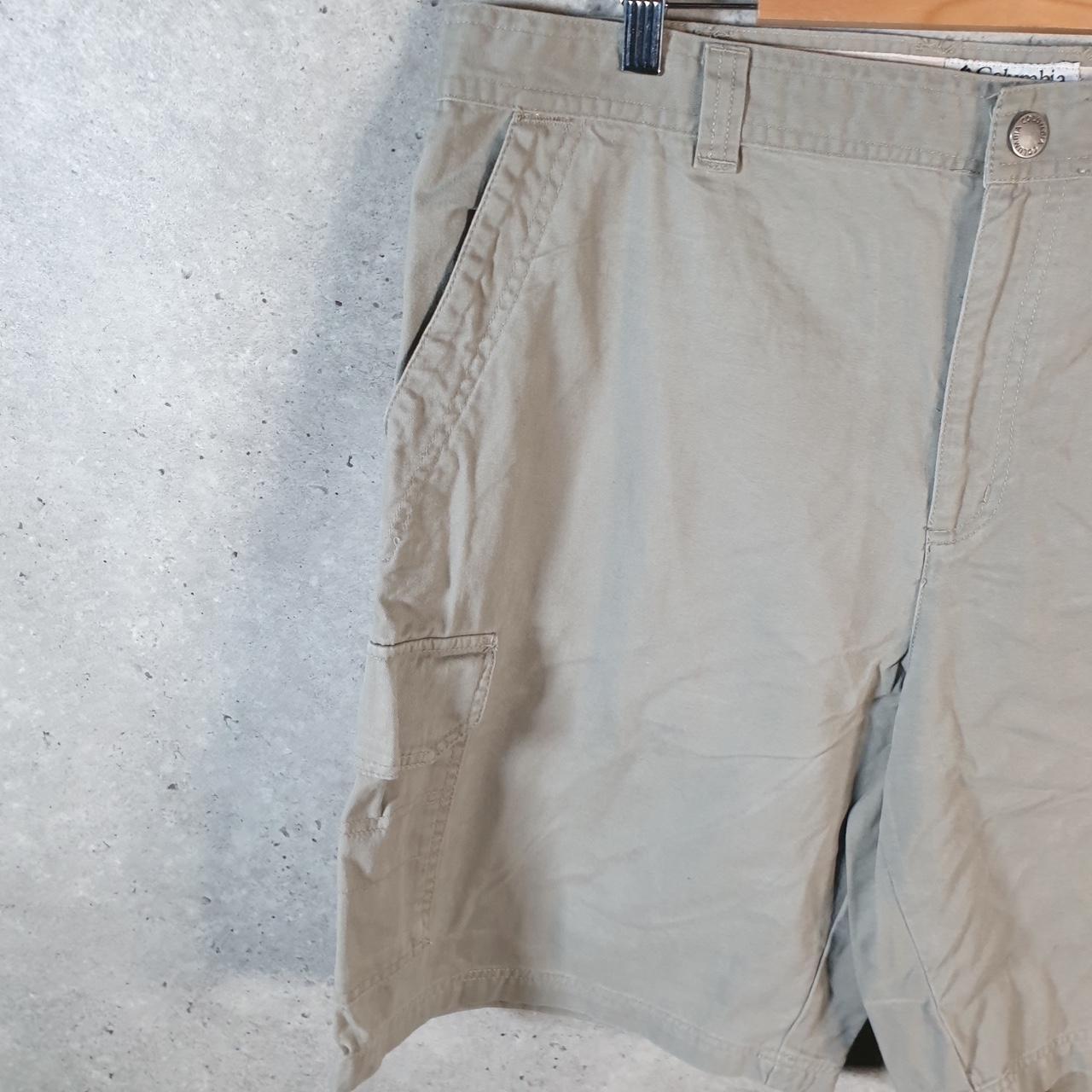 Vintage Columbia Carpenter Shorts Jorts Cargo Men’s W38 Brown Athletic Hiking Baggy