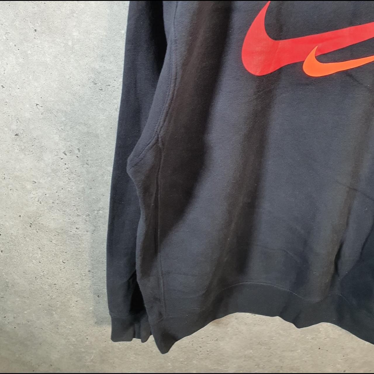 Vintage Nike Just Do It Sweatshirt Mens Medium Black Centre Swoosh Logo