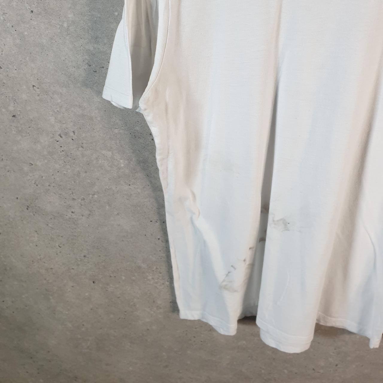 Vintage Nike SB Spellout T Shirt Men’s Large White Blank Casual Athletic