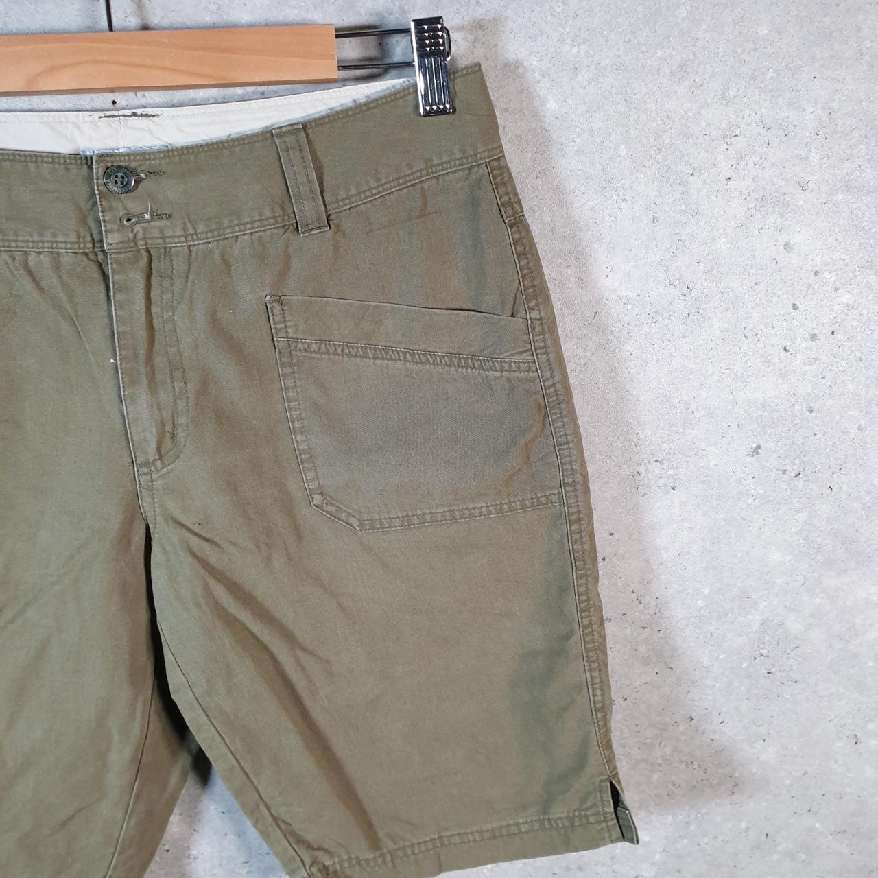 Vintage Columbia Cargo Shorts Womens UK10 Khaki Green Athletic Hiking
