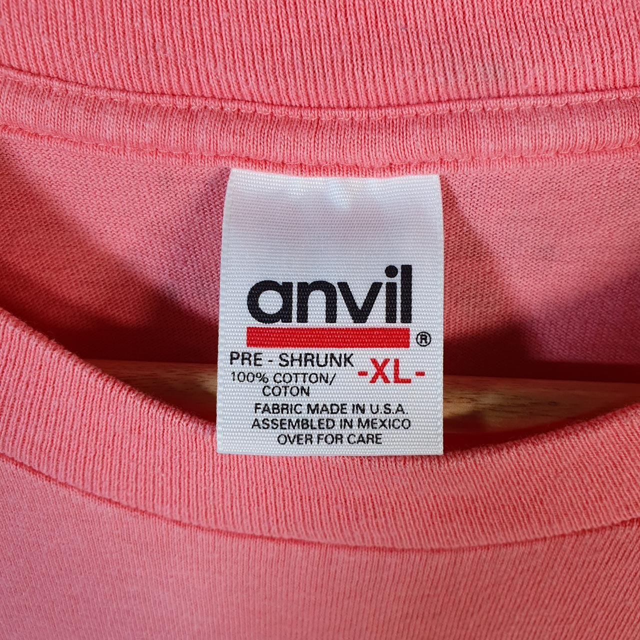 Vintage Anvil Gatlinburg Tennessee 90s USA Single Stitch T Shirt Men’s XL Pink