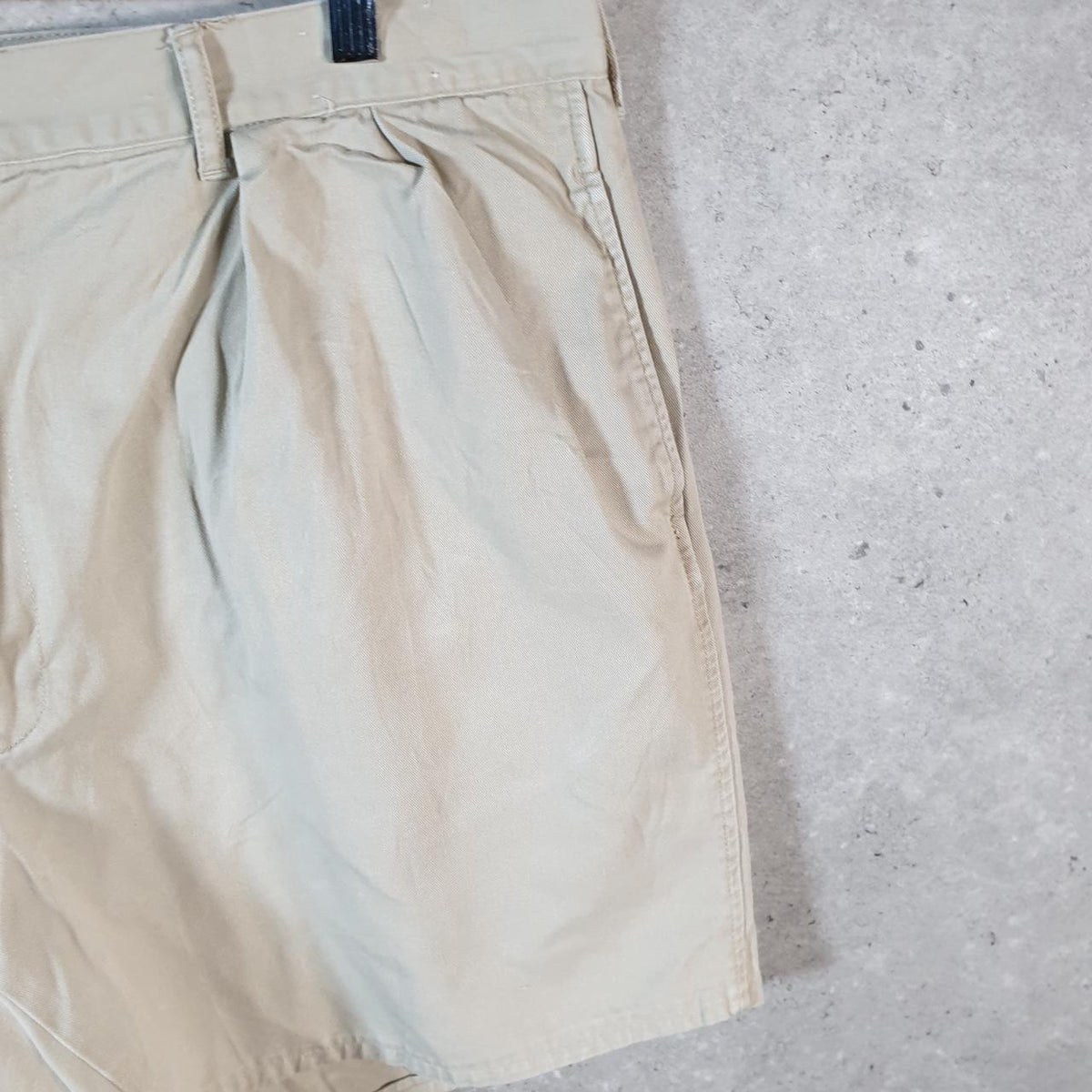 Vintage Ralph Lauren Polo Shorts Jorts Chino Cargo Men’s W38 Brown Baggy Cotton A4266