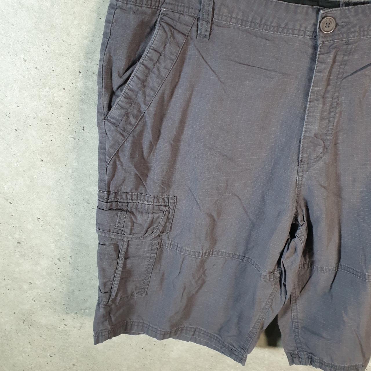 Vintage Ecko Unltd. Chino Shorts Jorts Cargo Mens W38 Grey Baggy Cotton