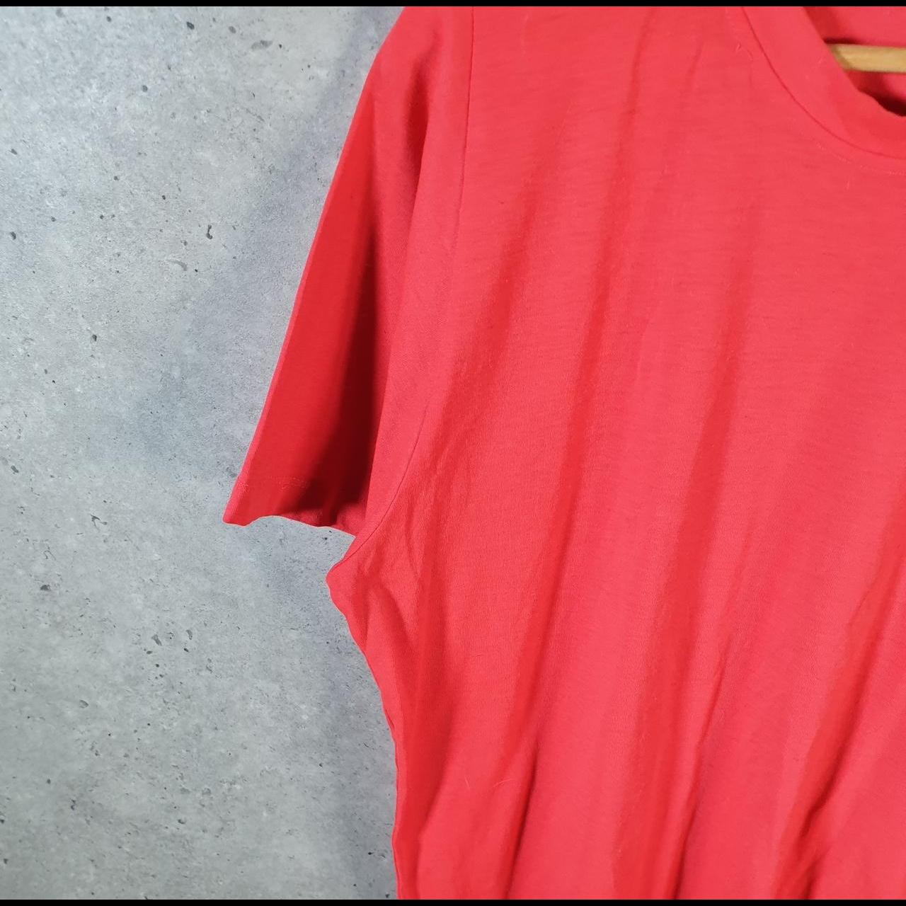 Vintage Adidas Freelift ClimaLite T Shirt Men’s Large Pink Three Stripes Logo Athletic