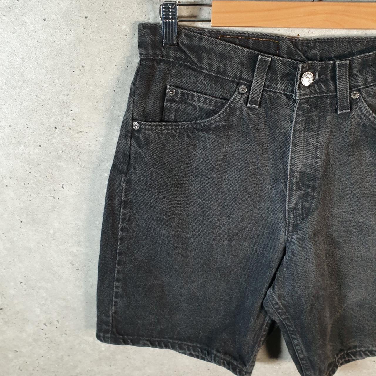 Vintage Levi’s 550 Baggy Shorts Jorts Cargo Mens W31 Grey Relaxed Denim