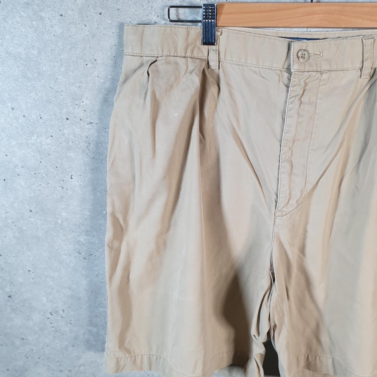 Vintage Ralph Lauren Polo Shorts Jorts Chino Cargo Men’s W36 Brown Baggy Cotton