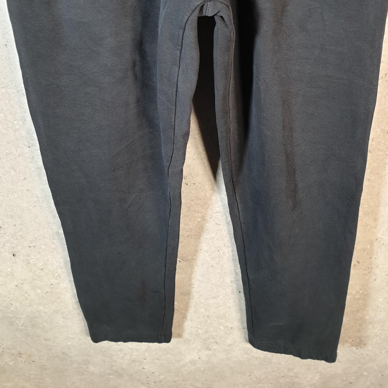 Vintage Nike Club Sweatpant Joggers Mens Medium Black Embroidered Swoosh Sports Tracksuit - Big Fish Vintage