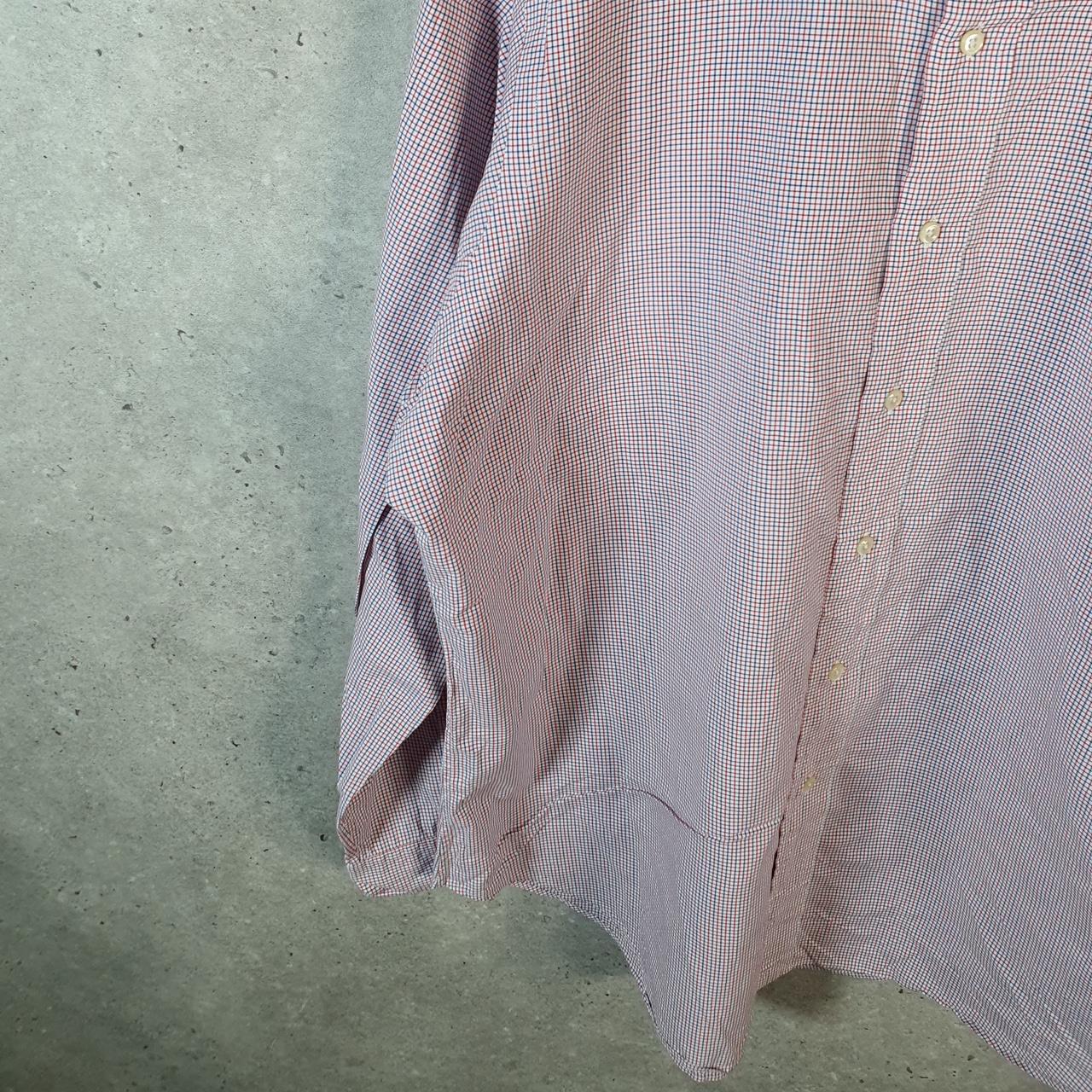 Vintage Ralph Lauren Button Down Shirt Men’s Large Checkered Classic Fit Pony Cotton