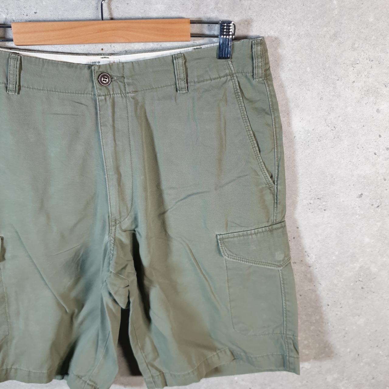 Vintage Dockers Shorts Jorts Cargo Men’s W34 Khaki Green Baggy Cotton