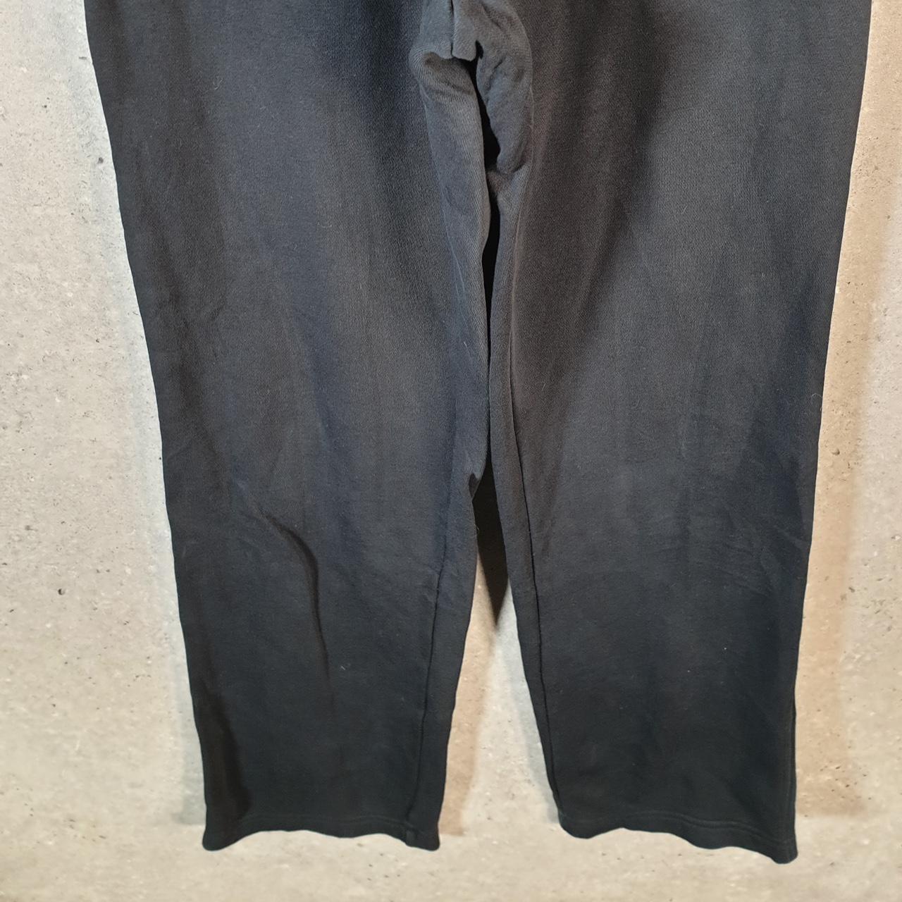 Vintage Nike Sweatpant Joggers Mens Small Black Swoosh Sports Tracksuit Big Fish Vintage