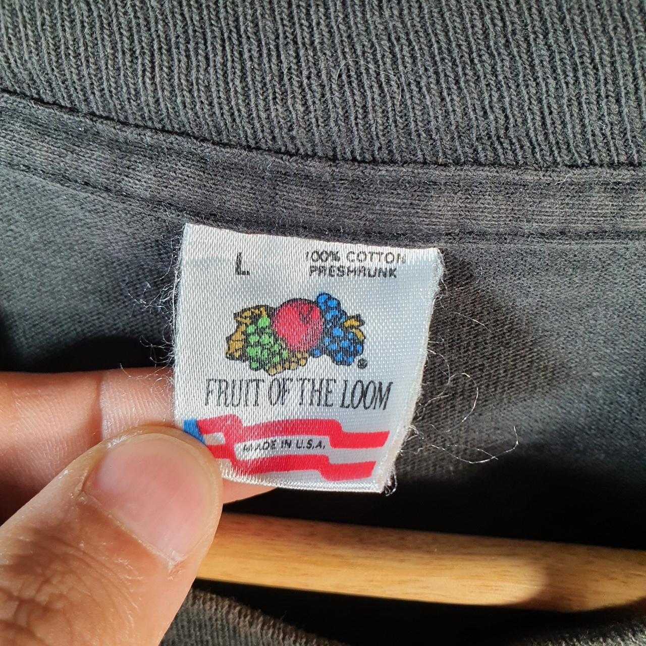 Vintage Fruit of the Loom 1991 Wendell’s Lounge Hall USA Single Stitch T Shirt Men’s Large Black