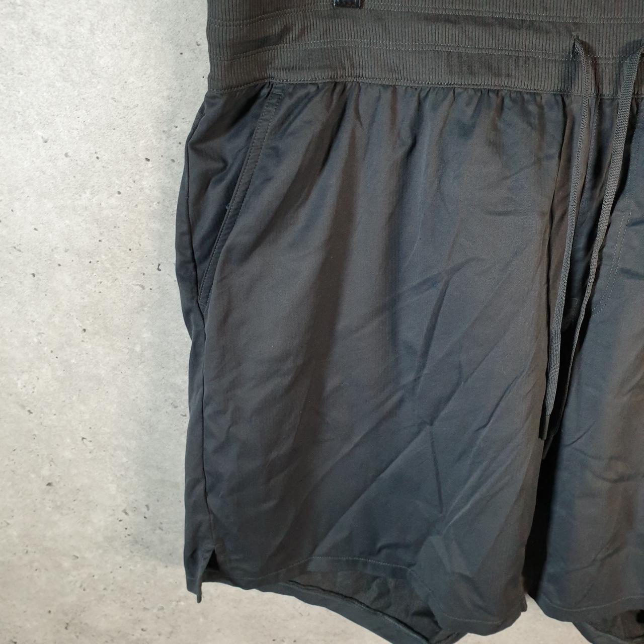 Vintage The North Face TNF Shorts Jorts Chino Cargo Womens 2XL Black Baggy Cotton