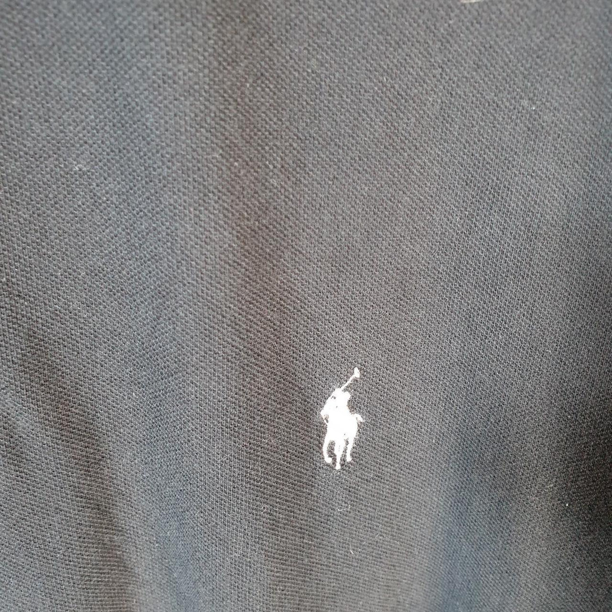 Vintage Ralph Lauren Polo Shirt Men’s XL Black Classic Fit Embroidered Pony