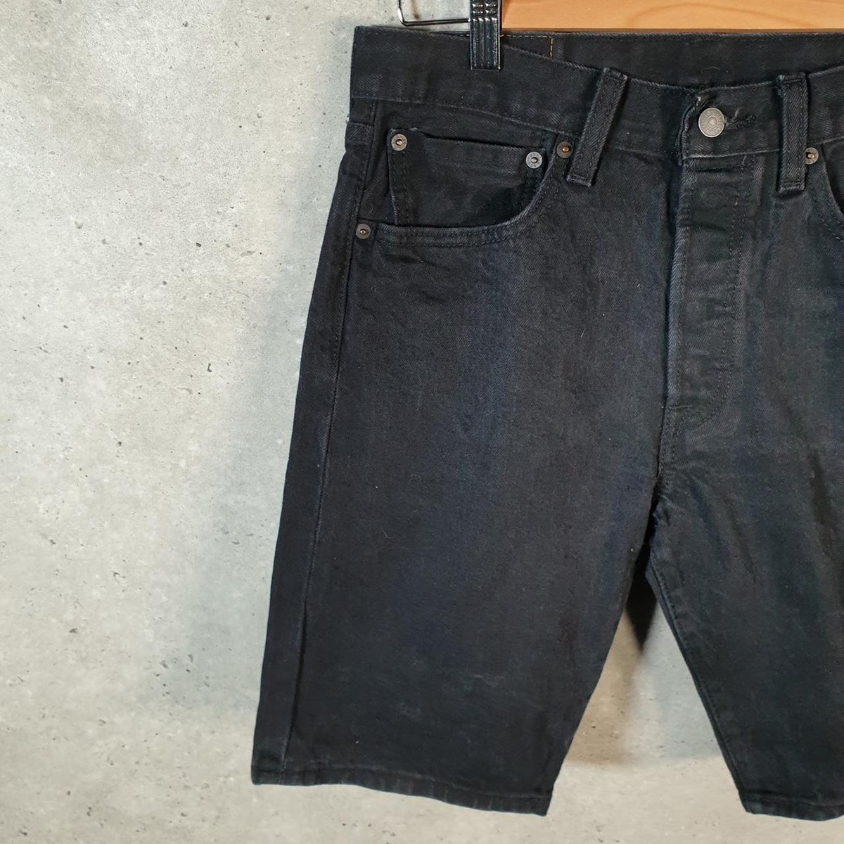 Vintage Levi’s 501 Baggy Shorts Jorts Cargo Men’s W31 Grey Relaxed Denim