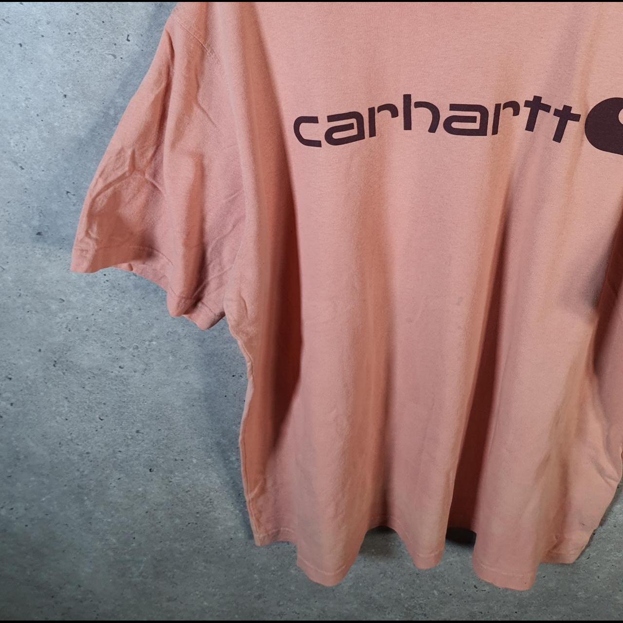 Vintage Carhartt Pocket T Shirt Men’s XL Pink Workwear Chore Utility Original Fit
