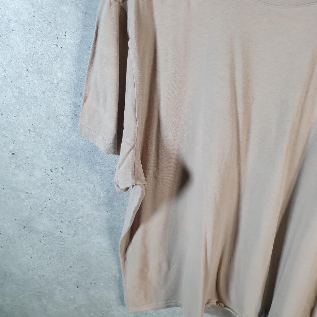 Vintage Nike Club Embroidered T Shirt Men’s 2XL Brown Logo Swoosh Athletic