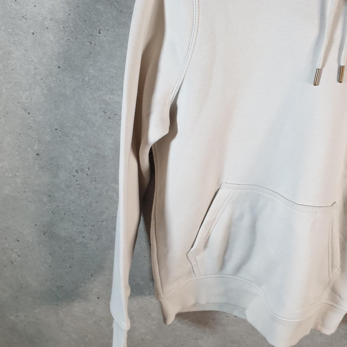 Vintage Carhartt Hoodie Womens Small White Pullover Blank USA Relaxed Fit