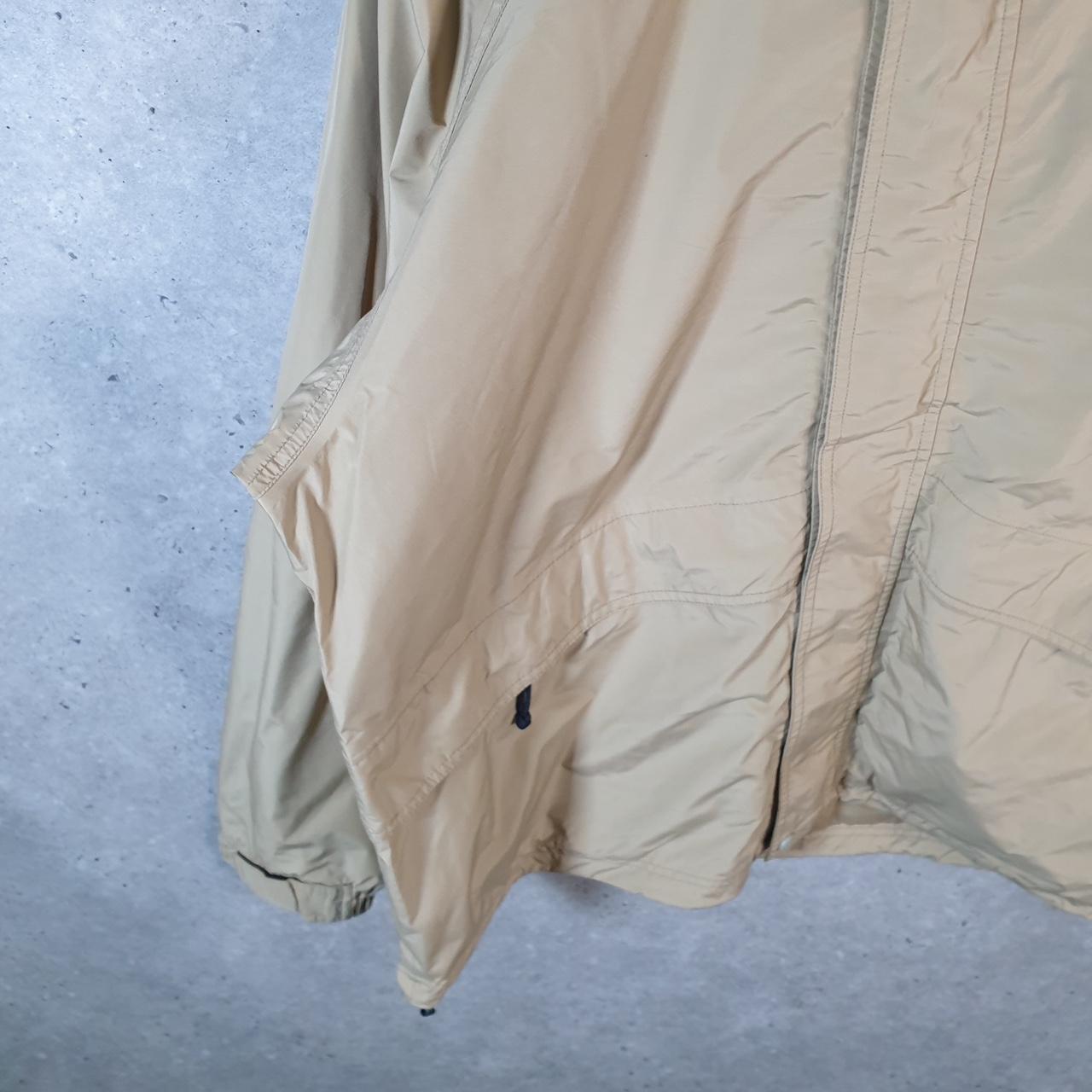 Vintage L.L. Bean GoreTex Nylon Jacket Mens XL Brown Waterproof Hooded