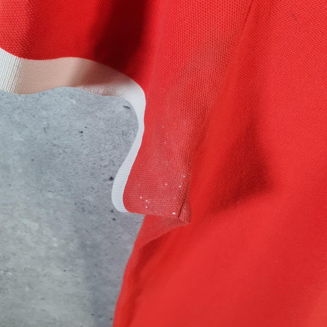 Vintage Lacoste Polo Shirt Men’s Small Red Classic Fit Embroidered Logo