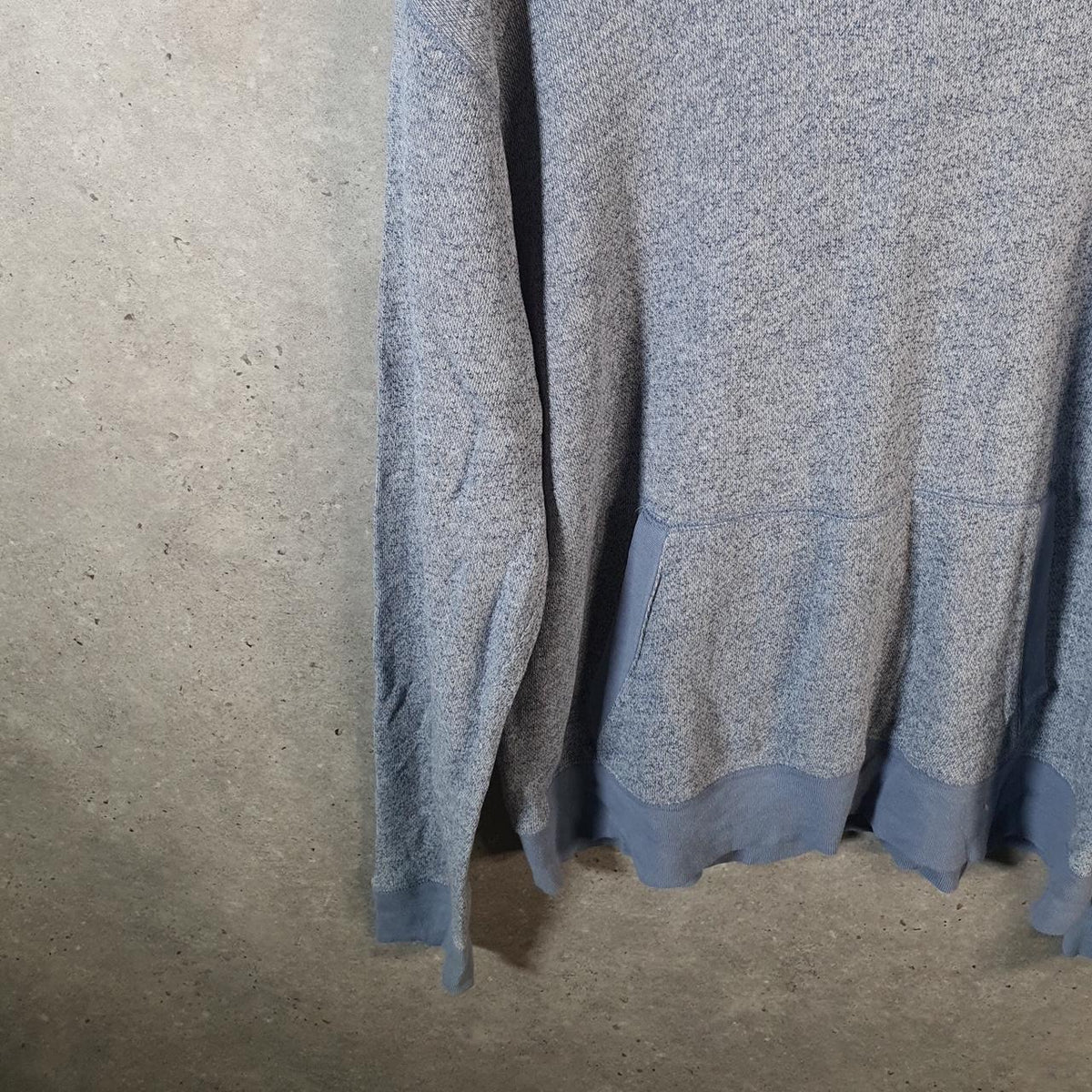 Vintage Gap Spellout Hoodie Mens XL Blue Y2K Sweatshirt Logo Embroidered